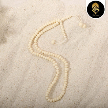 Camel Bone Tasbeeh Round Shape 100 beads