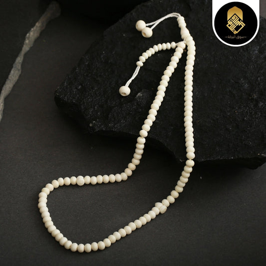 Camel Bone Tasbeeh Round Shape 100 beads