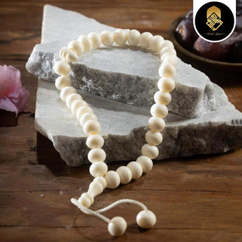Camel Bone Tasbeeh Round Shape 33 beads