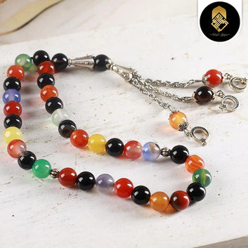 Premium Chain Multi Colour Tasbeeh